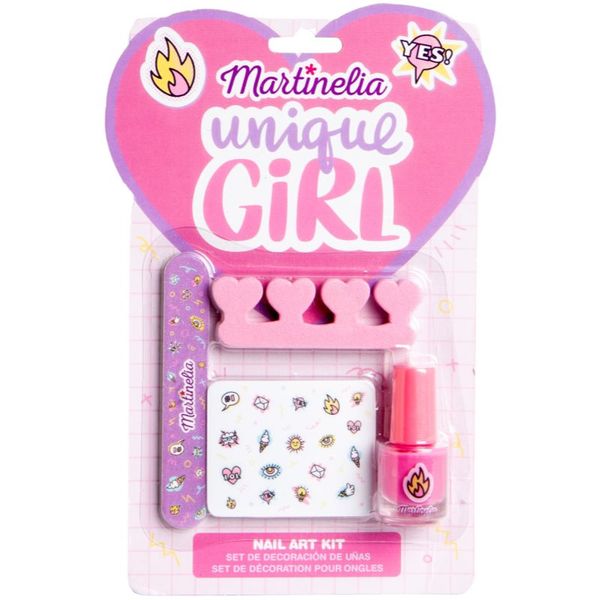 Martinelia Martinelia Super Girl Nail Art Kit комплект за маникюр (за деца )