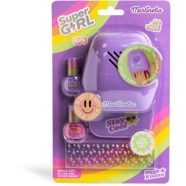 Martinelia Martinelia Super Girl Nails комплект за нокти за деца 3+