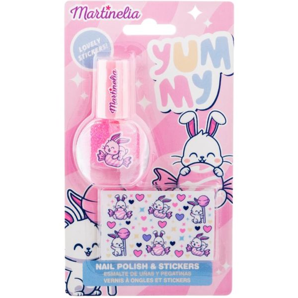 Martinelia Martinelia Yummy Polish & Stickers комплект за деца 1 бр.