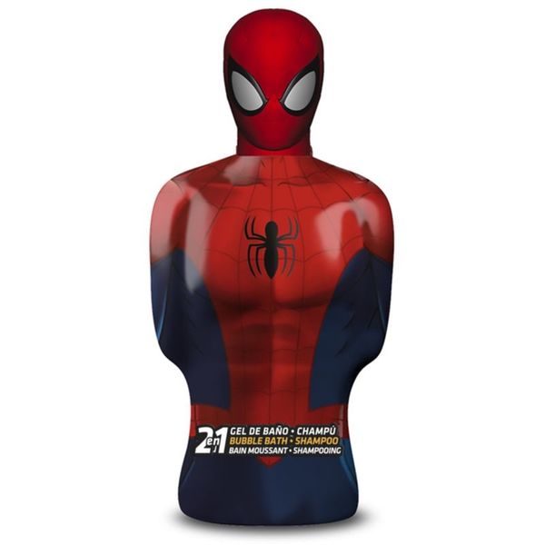 Marvel Marvel Spiderman Bubble Bath and Shampoo шампоан и пяна за вана 2 в 1 за деца  350 мл.