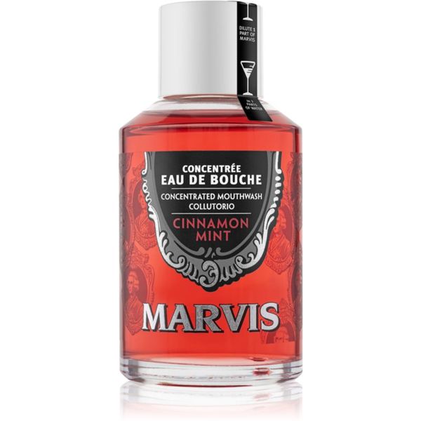 Marvis Marvis Concentrated Mouthwash Cinnamon Mint концентрирана вода за уста за свеж дъх 120 мл.
