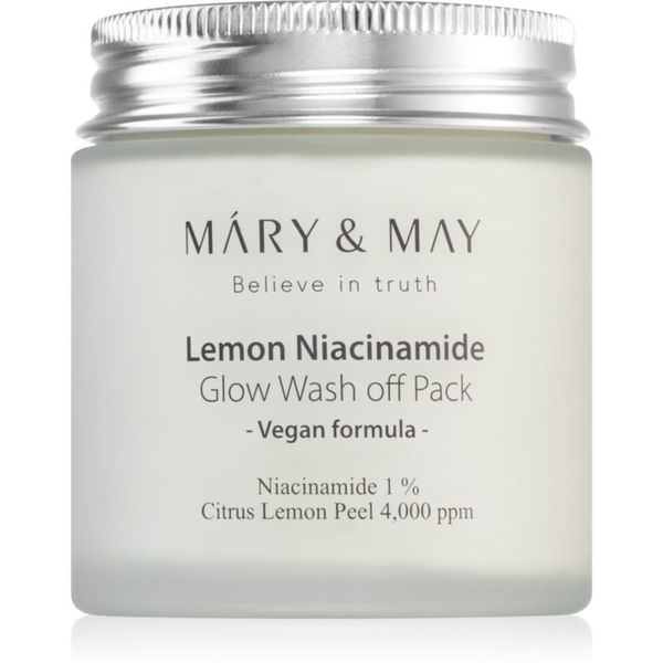 MARY & MAY MARY & MAY Lemon Niacinamid хидратираща и озаряващ маска 125 гр.