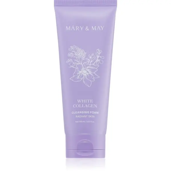 Mary&May Mary&May White Collagen Cleansing Foam почистваща пяна-крем с ниацинамид 150 мл.