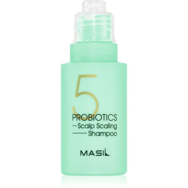 MASIL MASIL 5 Probiotics Scalp Scaling дълбоко почистващ шампоан против мазен пърхот 50 мл.