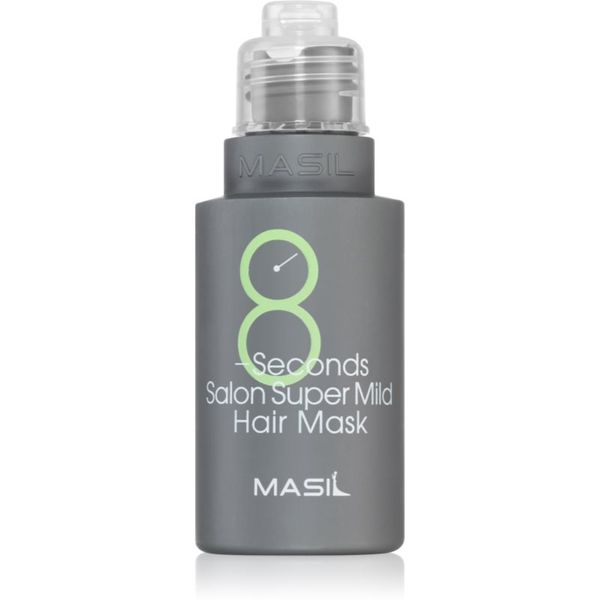 MASIL MASIL 8 Seconds Salon Super Mild успокояваща и регенерираща маска за чувствителна кожа на скалпа 50 мл.