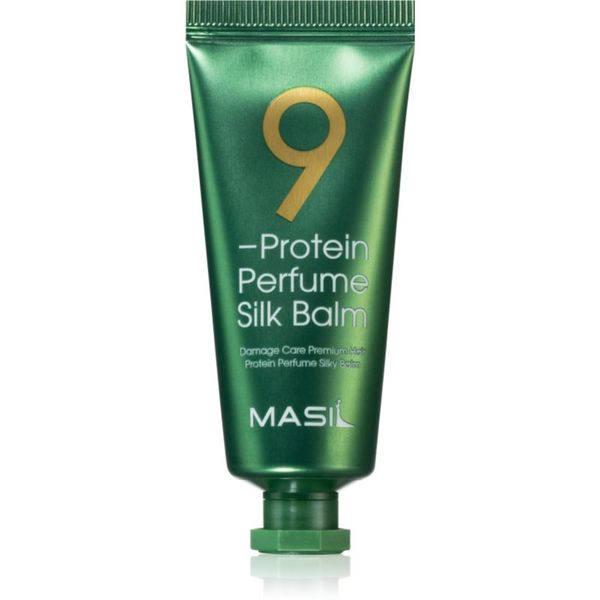 MASIL MASIL 9 Protein Perfume Silk Balm регенерираща грижа без изплакване за коса, изложена на високи температури 20 мл.