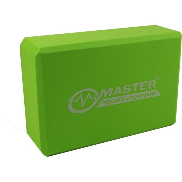 Master Sport Master Sport Master Yoga йога блок боя Green (23 × 15 × 7,5 cm) 1 бр.
