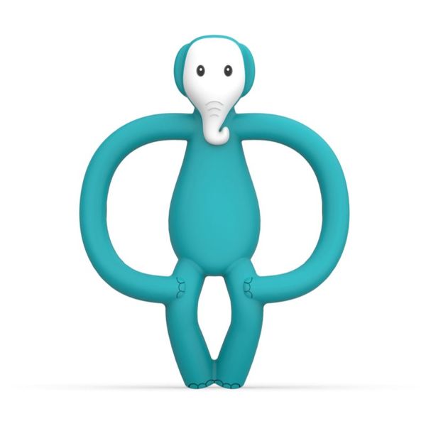 Matchstick Monkey Matchstick Monkey Animal Collection четка за зъби с гризалка Elephant 1 бр.