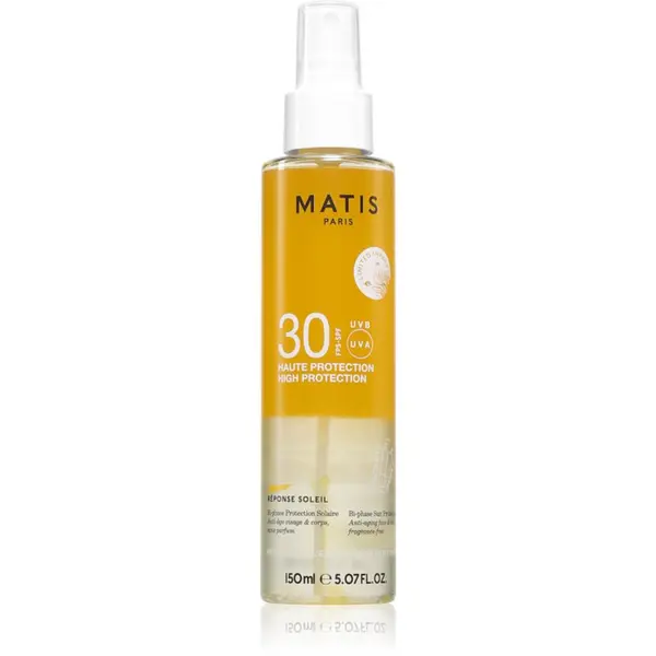 MATIS Paris MATIS Paris Réponse Soleil Bi-phase Protection Solaire SPF30 сухо олио за тен SPF 30 150 мл.