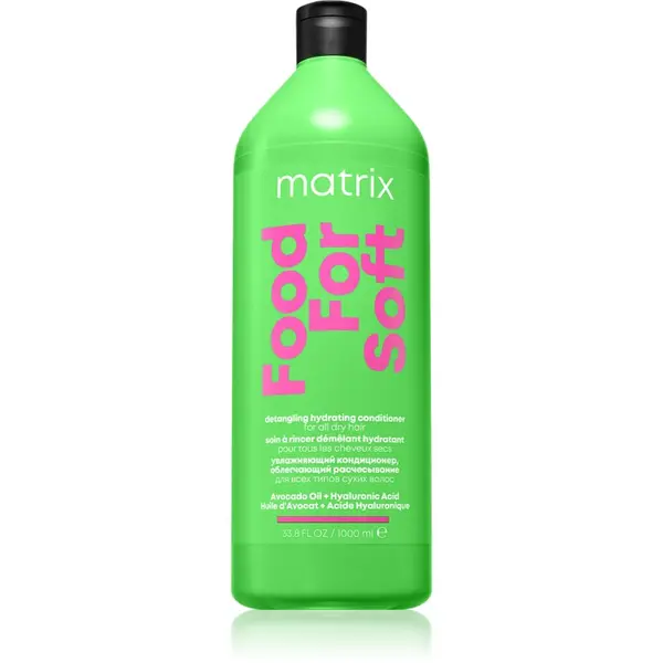 Matrix Matrix Food For Soft хидратиращ балсам с хиалуронова киселина 1000 мл.