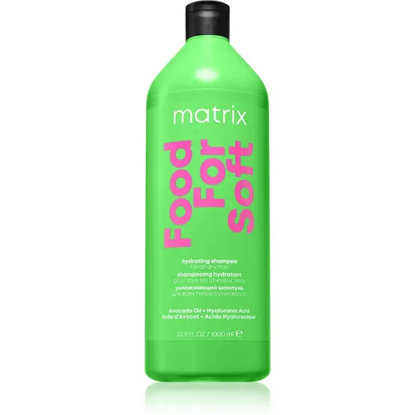 Matrix Matrix Food For Soft хидратиращ шампоан с хиалуронова киселина 1000 мл.