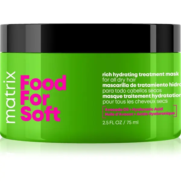 Matrix Matrix Food For Soft Hydrating Treatment Mask интензивна хидратираща маска За коса 75 мл.