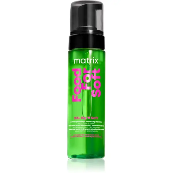 Matrix Matrix Food For Soft XXL Big 'N Soft Extra Volumizing Hydrating Mousse хидратираща пяна за екстра обем 200 мл.