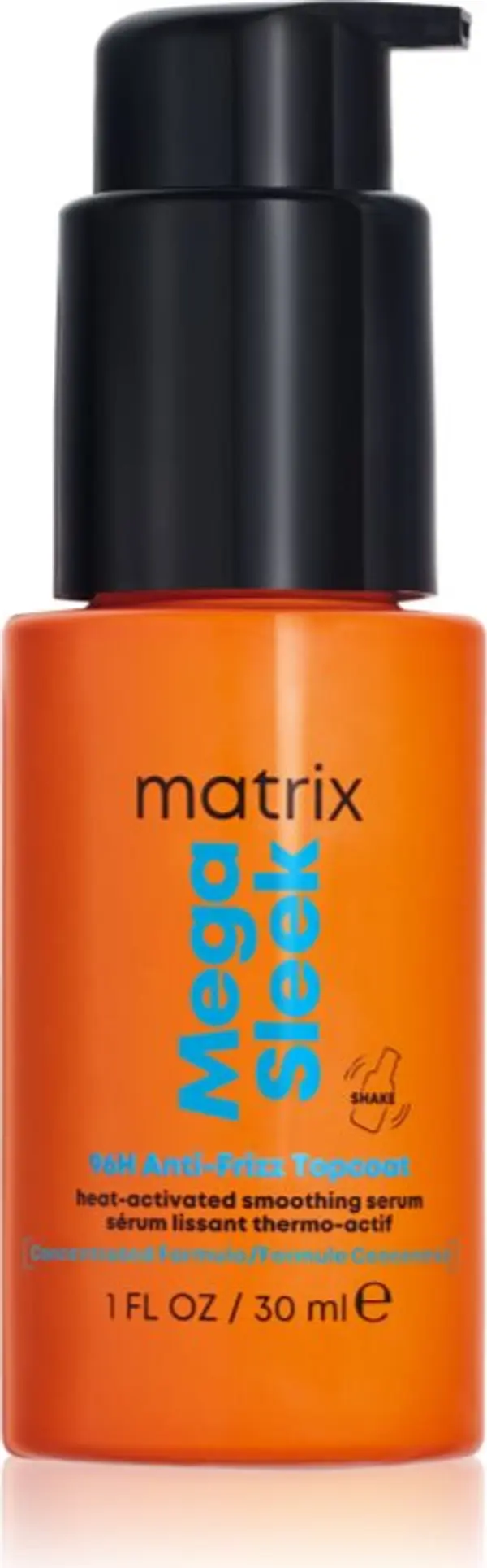 Matrix Matrix Mega Sleek 96H Anti-Frizz Topcoat серум за коса за непокорна коса 30 мл.