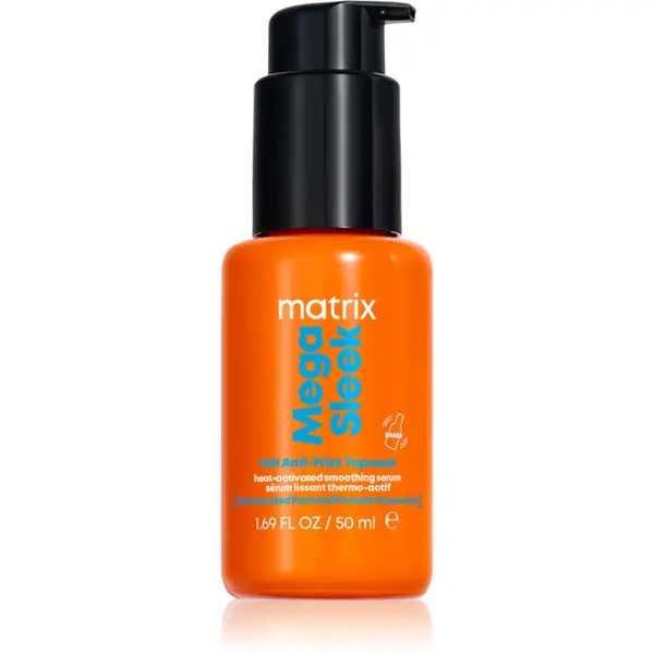 Matrix Matrix Mega Sleek 96H Anti-Frizz Topcoat серум за коса за непокорна коса 50 мл.
