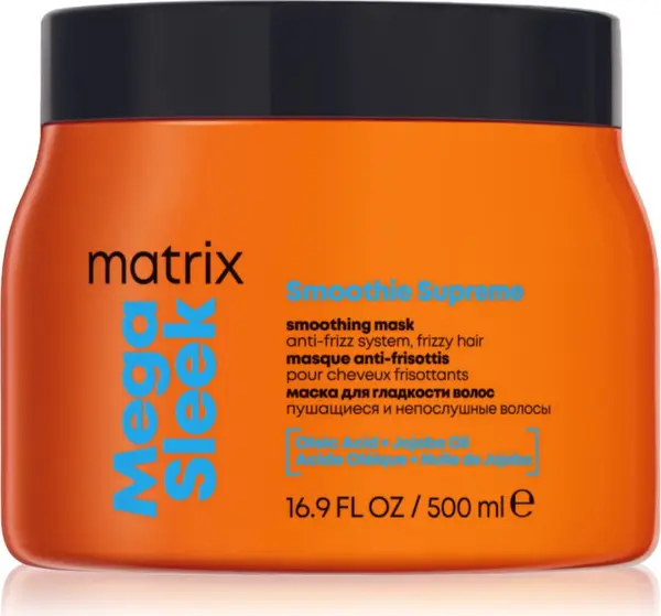 Matrix Matrix Mega Sleek Smoothing Mask маска за коса за непокорна коса 500 мл.