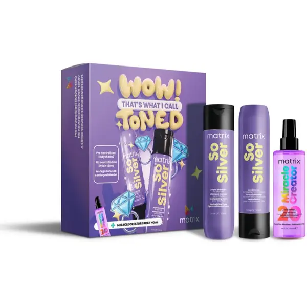 Matrix Matrix So Silver подаръчен комплект неутрализиращ жълтеникавите оттенъци