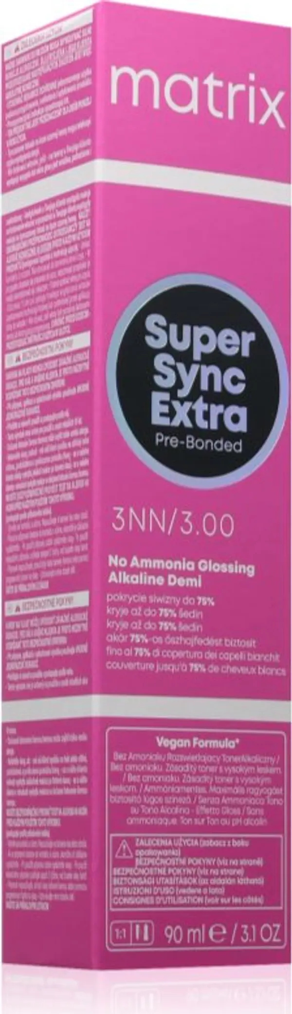 Matrix Matrix Super Sync Extra Pre-Bonded полуперманентна боя за коса цвят 90 мл.