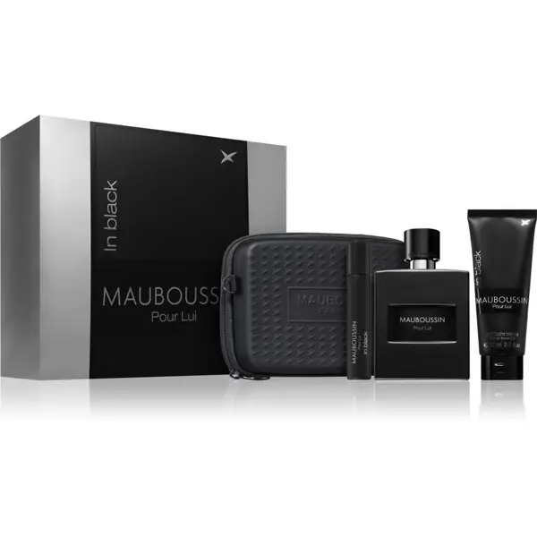Mauboussin Mauboussin Prestige Set Pour Lui In Black подаръчен комплект за мъже 4 бр.