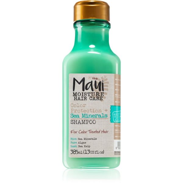 Maui Moisture Maui Moisture Colour Protection + Sea Minerals озаряващ и подсилващ шампоан за боядисана коса с минерали 385 мл.