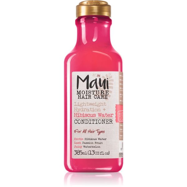 Maui Moisture Maui Moisture Lightweight Hydration + Hibiscus Water балсам за всички видове коса 385 мл.