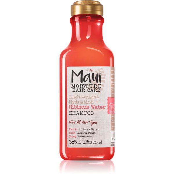 Maui Moisture Maui Moisture Lightweight Hydration + Hibiscus Water шампоан за всички видове коса 385 мл.