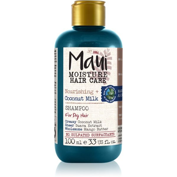 Maui Moisture Maui Moisture Nourish & Moisture + Coconut Milk хидратиращ шампоан за суха коса 100 мл.