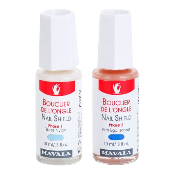 Mavala Mavala Nail Camouflage Nail Shield двуфазна грижа регенерация и еластичност на ноктите 2x10 мл.