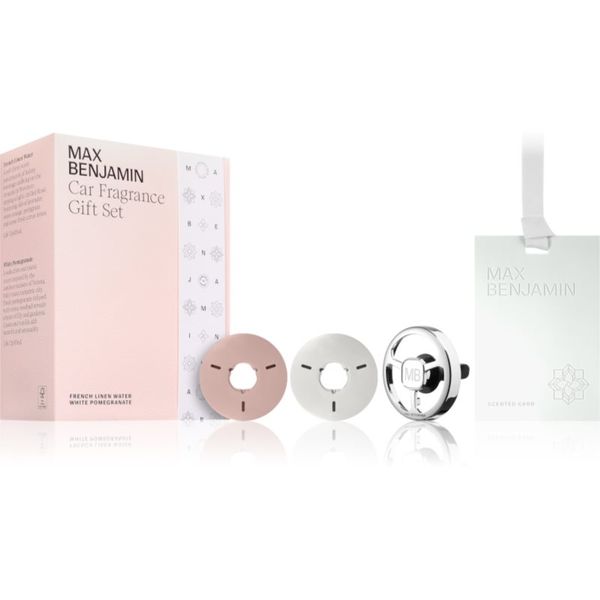 MAX Benjamin MAX Benjamin Car Fragrance Gift Set aроматизатор за автомобил подаръчен комплект