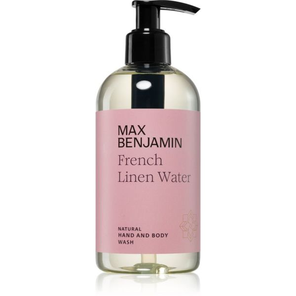 MAX Benjamin MAX Benjamin French Linen Water течен сапун за ръце и тяло 300 мл.