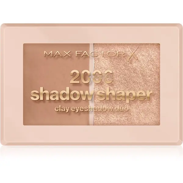 Max Factor Max Factor 2000 Calorie Shadow Shaper дуо сенки за очи цвят 020 Bronze Glaze 4 гр.