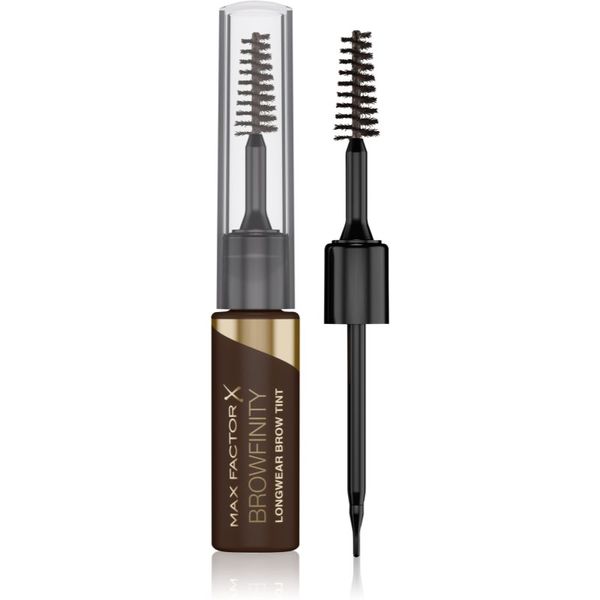 Max Factor Max Factor Browfinity водоустойчив молив за вежди с четка цвят 03 Dark Brown 4,2 мл.