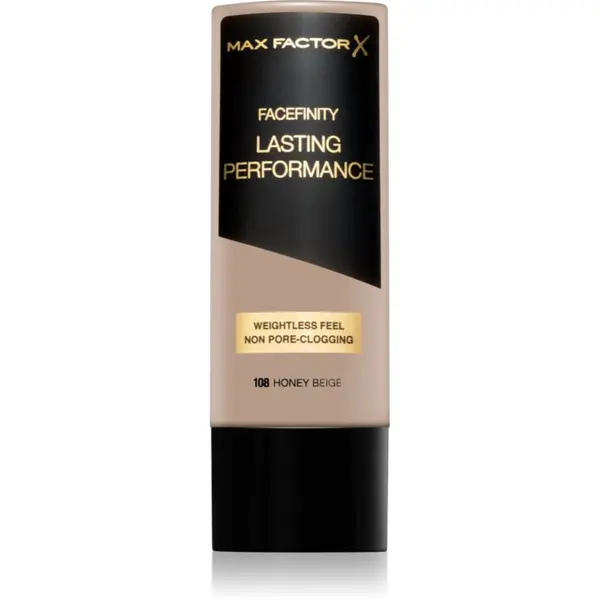 Max Factor Max Factor Facefinity Lasting Performance течен фон дьо тен за дълготраен ефект цвят 108 Honey Beige 35 мл.