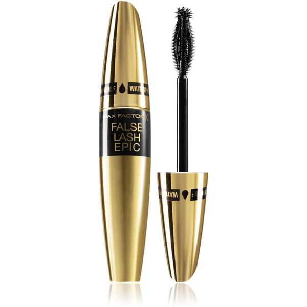 Max Factor Max Factor False Lash Epic водоустойчива спирала за мигли за извиване и разделяне на миглите цвят Black 13.1 мл.