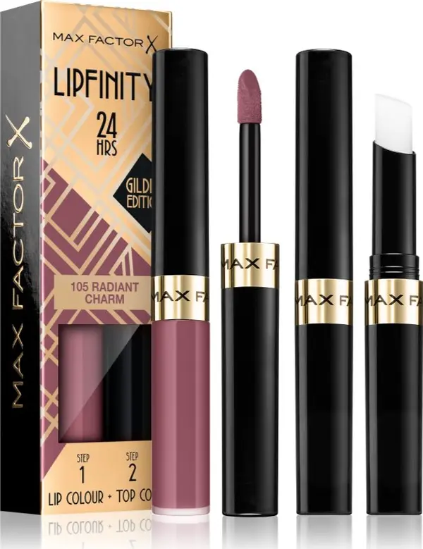 Max Factor Max Factor Lipfinity Gilded Edition дълготрайно червило с балсам цвят 105 Radiant Charm 4,2 гр.