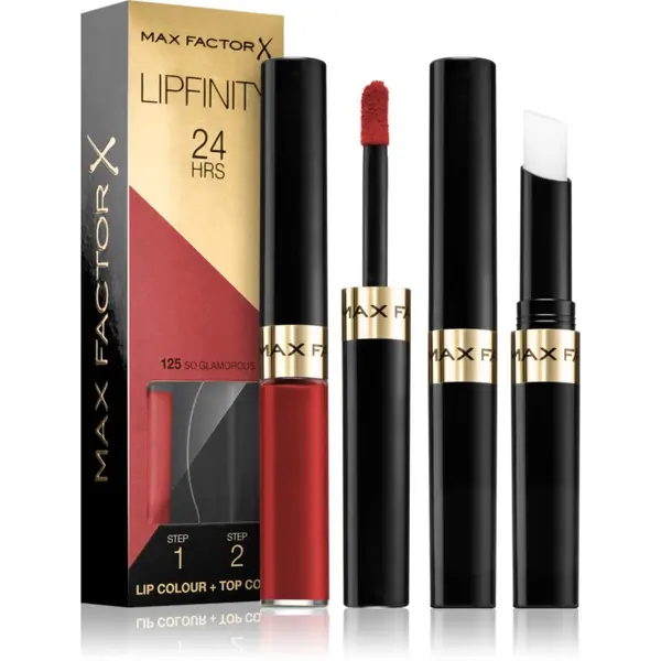 Max Factor Max Factor Lipfinity Lip Colour дълготрайно червило с балсам цвят 125 So Glamorous 4,2 гр.