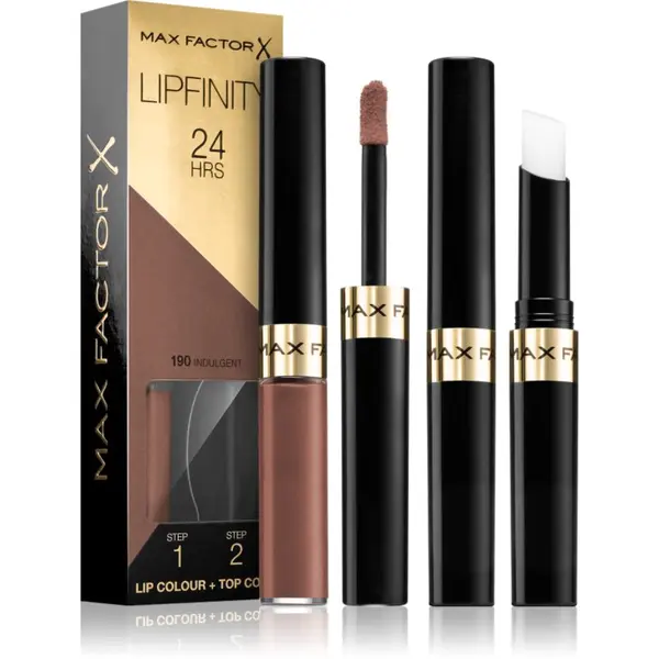 Max Factor Max Factor Lipfinity Lip Colour дълготрайно червило с балсам цвят 190 Indulgent 4,2 гр.