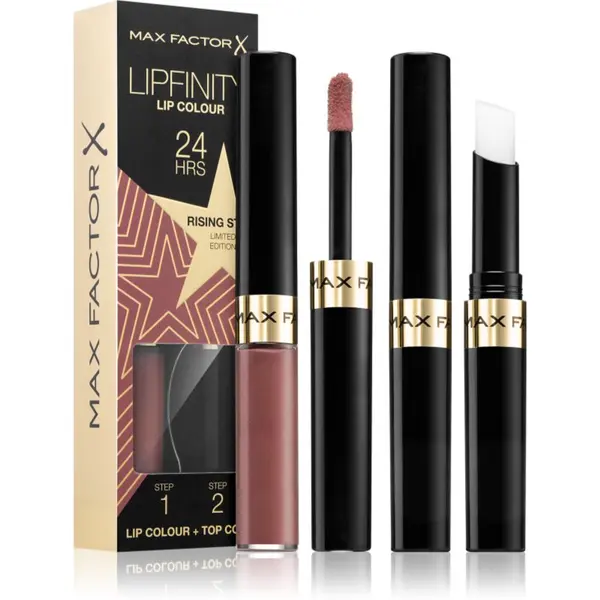 Max Factor Max Factor Lipfinity Rising Stars дълготрайно течно червило с балсам цвят 082 Stardust 1 бр.
