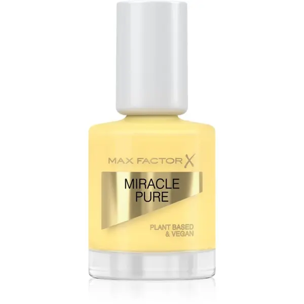 Max Factor Max Factor Miracle Pure дълготраен лак за нокти цвят 500 Lemon Tea 12 мл.