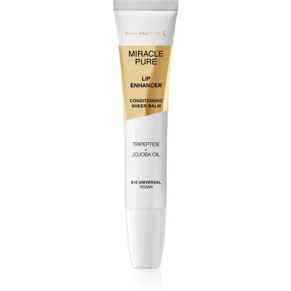 Max Factor Max Factor Miracle Pure Lip Enhancer хидратиращ блясък за устни цвят 010 Universal 12 мл.
