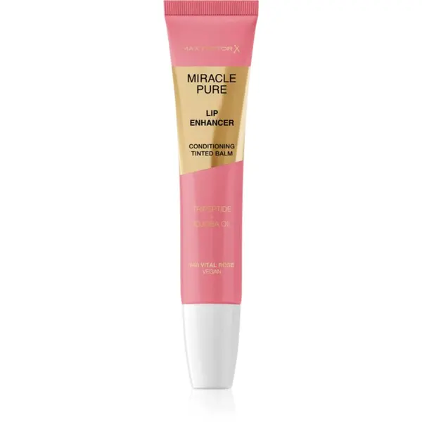 Max Factor Max Factor Miracle Pure Lip Enhancer хидратиращ блясък за устни цвят 040 Vital Rose 12 мл.