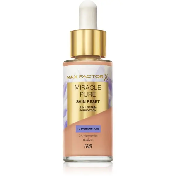 Max Factor Max Factor Miracle Pure Серум фон дьо тен цвят 40-60 Light 30 мл.