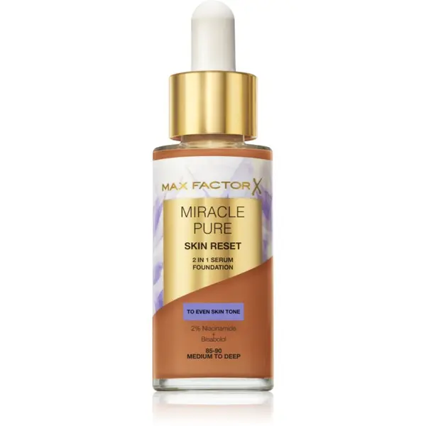 Max Factor Max Factor Miracle Pure Серум фон дьо тен цвят 85-90 Medium To Deep 30 мл.
