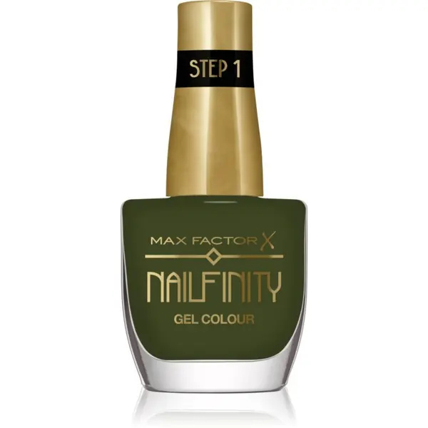 Max Factor Max Factor Nailfinity Gel Colour гел лак за нокти без използване на UV/LED лампа цвят 595 Green Room 12 мл.