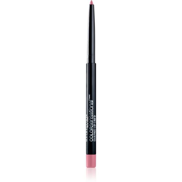 Maybelline Maybelline Color Sensational Shaping Lip Liner молив за устни с острилка цвят 60 Palest Pink 1,2 гр.