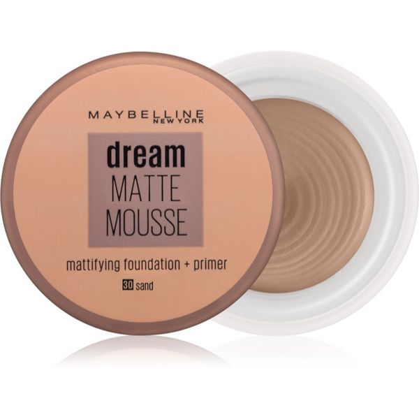 Maybelline Maybelline Dream Matte Mousse матиращ фон дьо тен цвят 30 Sand 18 мл.