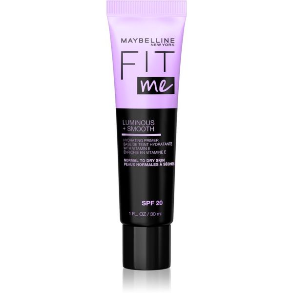 Maybelline Maybelline Fit Me! Luminous+Smooth основа за озаряване и уеднаквяване на кожата на лицето 30 мл.