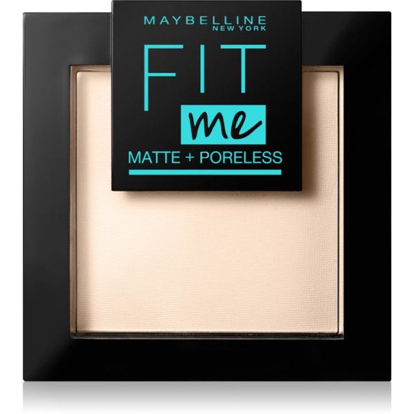 Maybelline Maybelline Fit Me! Matte+Poreless матираща пудра цвят 120 Classic Ivory 9 гр.