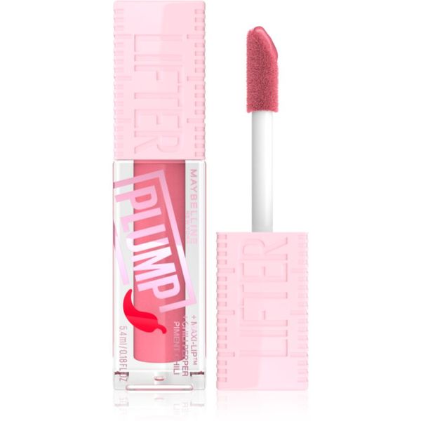 Maybelline Maybelline Lifter Plump блясък за устни с увеличаващ ефект цвят 001 Blush Blaze 5,4 мл.