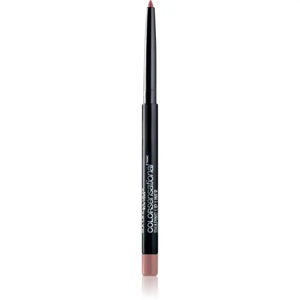 MAYBELLINE NEW YORK MAYBELLINE NEW YORK Color Sensational Shaping Lip Liner молив за устни с острилка цвят 50 Dusty Rose 1.2 гр.